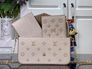 Louis Vuitton Félicie Pochette Monogram Empreinte M64064-21x12x3cm - 2