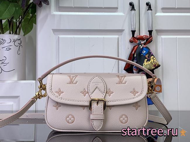 Louis Vuitton Nano Diane Monogram Empreint M13642-10.5x6x19cm - 1