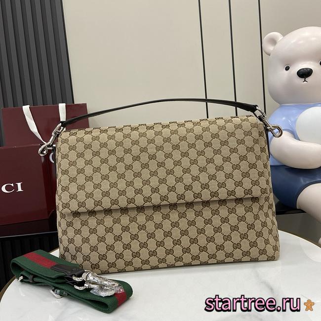 Gucci Canvas Large Crossbody Bag-36*25*12CM - 1