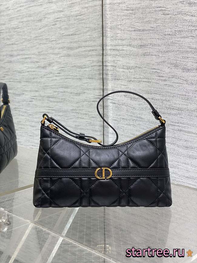 Dior Miss Caro Cigale Mini Bag Black-18x6.5x11cm - 1