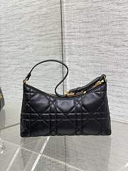 Dior Miss Caro Cigale Mini Bag Black-18x6.5x11cm - 2