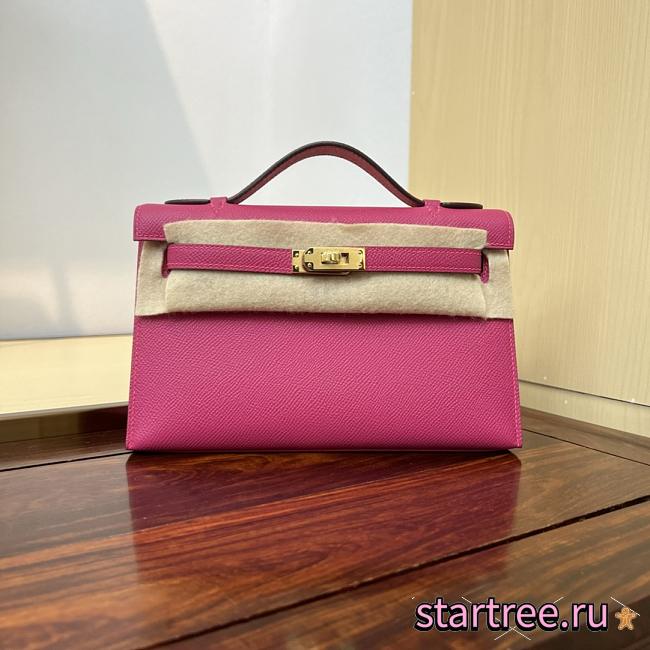 Hermes Mini Kelly 1 Gold Hardware-22cm - 1