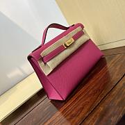 Hermes Mini Kelly 1 Gold Hardware-22cm - 3