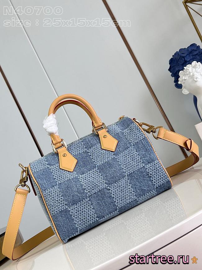 Louis Vuitton Speedy 25 Bandoulière Damier N40700 - 1