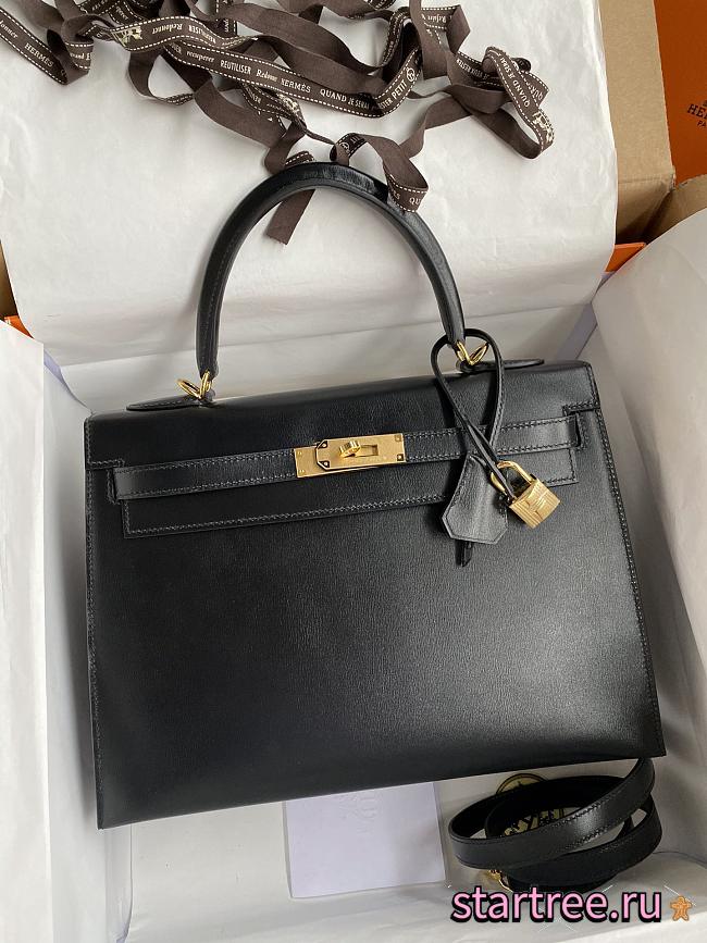 Hermes Kelly 32 Box Top Handle Bag - 1