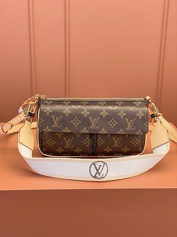 Louis Vuitton Vivacité Monogram Bag -25*15*8cm