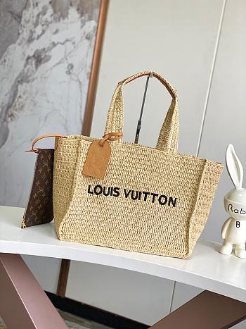 Louis Vuitton Summer Shopper Tote MM- 32x17x44cm