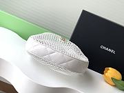Chanel Clutches with Chain White-10x17.5x9cm - 2