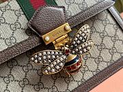 Gucci Queen Margaret Handbag 476541 Brown - 2