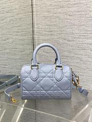 Dior Groove 20 Bag Calfskin Blue- 20.5 x 13.5 x 12 cm - 5
