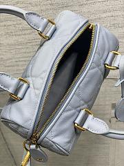 Dior Groove 20 Bag Calfskin Blue- 20.5 x 13.5 x 12 cm - 3
