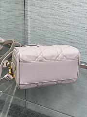 Dior Groove 20 Bag Calfskin Pink- 20.5 x 13.5 x 12 cm - 3