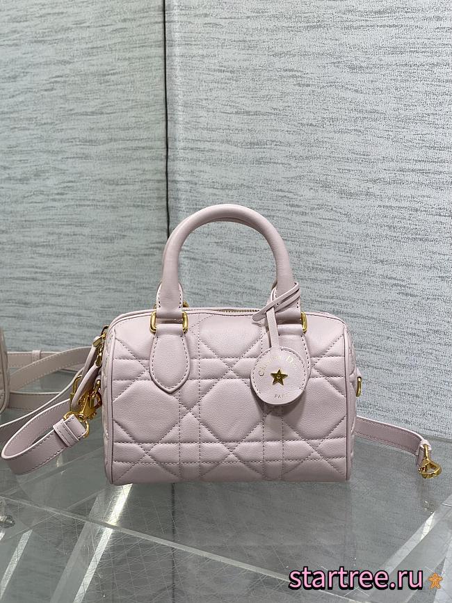 Dior Groove 20 Bag Calfskin Pink- 20.5 x 13.5 x 12 cm - 1