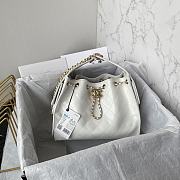 Chanel 25C hobo Bag White-30x26x14cm - 1