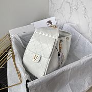 Chanel 25C hobo Bag White-30x26x14cm - 2