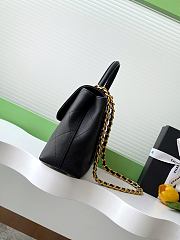 CHANEL Medium Calfskin Top Handle Flap-26x33x9cm - 3