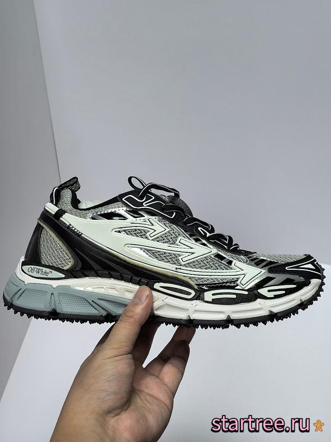 OFF-WHITE Be Right Back Grey Black Sneaker - 1