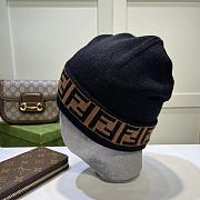 Fendi Beanie Wool Hat - 1