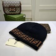 Fendi Beanie Wool Hat - 5