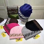 Fendi Beanie Wool Hat - 3