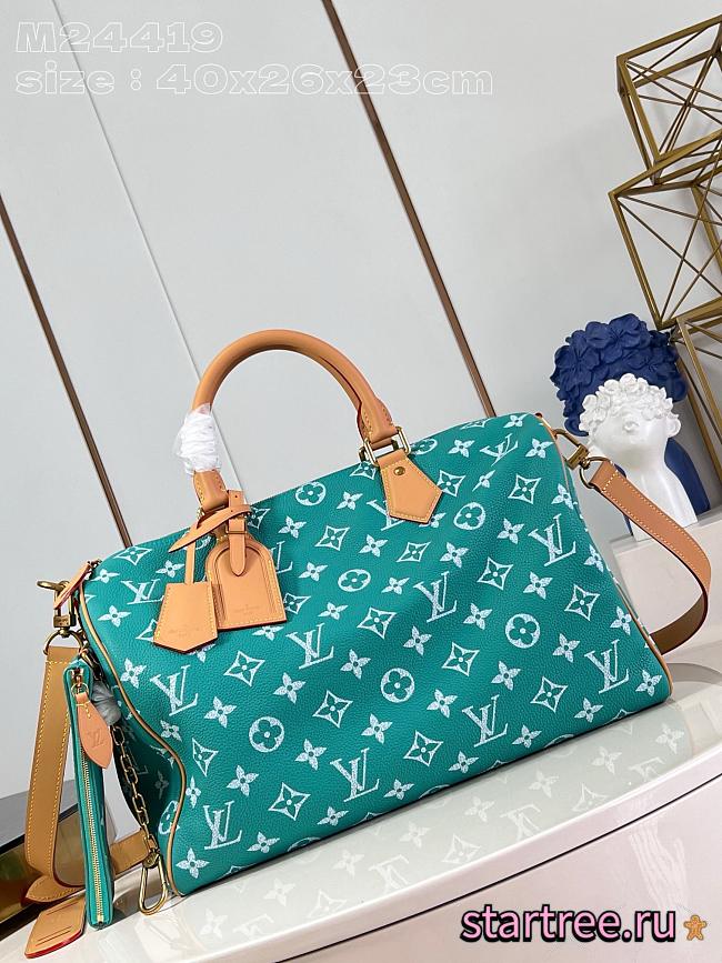 Louis Vuitton Speedy P9 Bandoulière 40 Monogram Leather -40 x 26 x 23CM - 1