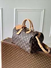Louis Vuitton Speedy P9 Bandoulière 40 Monogram Leather Brown-40 x 26 x 23CM - 3
