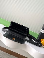 Chanel 25a Suede and leather Bag-15x18.5x5.5cm - 3