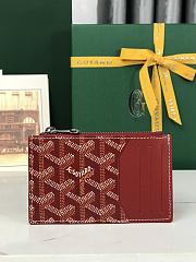 Goyard Bourbon zipped card holder - 5