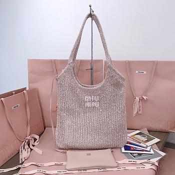MiuMiu Tote Bag Pink-35 X 40CM