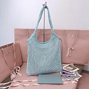 MiuMiu Tote Bag Blue-35 X 40CM - 3