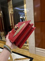 Schiaparelli ANATOMY JEWELERY MINI BAG Red-20*1* 9cm - 4