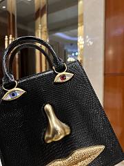 Schiaparelli ANATOMY JEWELERY MINI BAG Black 001-20*1* 9cm - 2