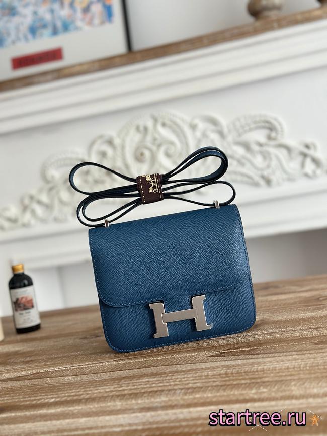 Hermes | Constance Mini Blue 19cm - 1
