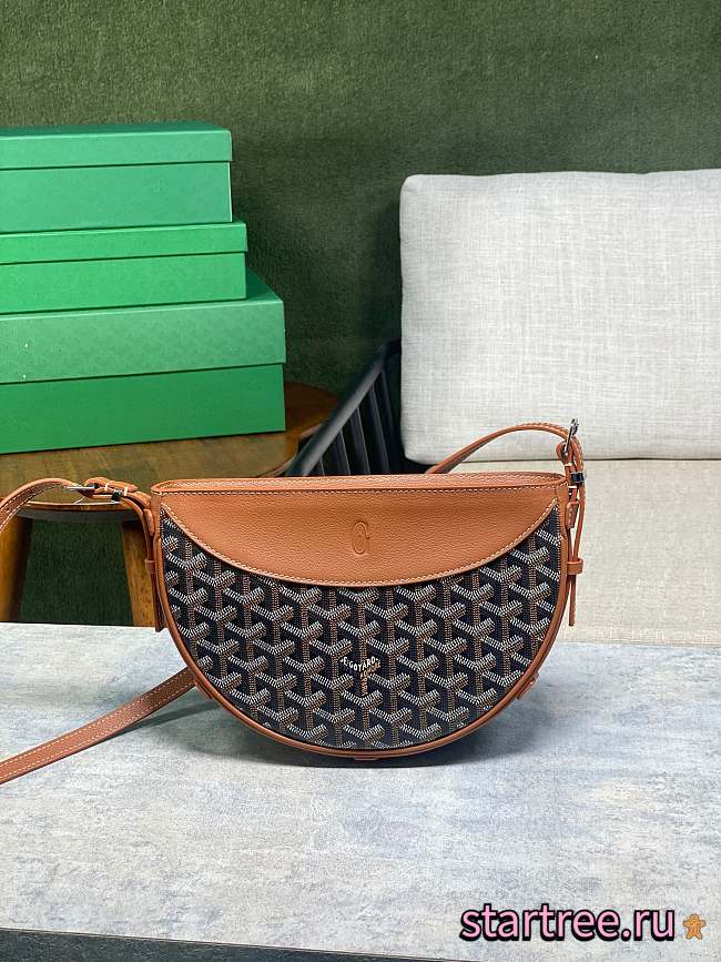 Goyard Hirondelle bag Black & Tan-25x17x6cm - 1
