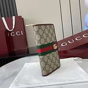 Gucci Ophidia zip around wallet 002- 10x20x2.5cm - 2