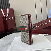 Gucci Ophidia zip around wallet 002- 10x20x2.5cm - 3