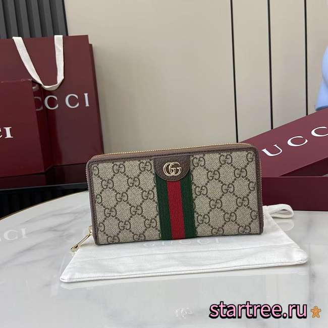 Gucci Ophidia zip around wallet 004-20x15x5cm   - 1