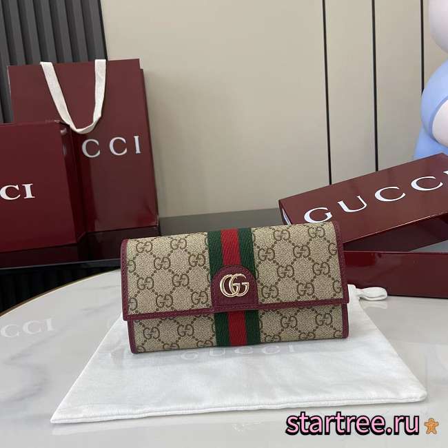 Gucci Ophidia Wallet-19x10x3.5cm - 1