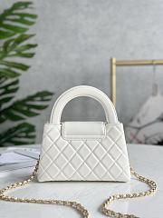 Chanel 23K Kelly White-13*19*7cm - 4