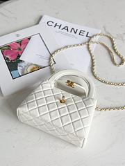 Chanel 23K Kelly White-13*19*7cm - 5