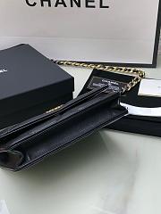 Chanel 19 Woc Calfskin Black-19*11.5*7cm - 5