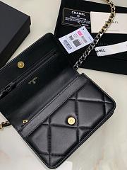 Chanel 19 Woc Calfskin Black-19*11.5*7cm - 2