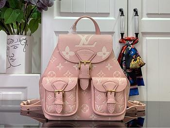 Louis Vuitton Backup Bicolor Monogram Empreinte Bag M12987-22x14x20cm