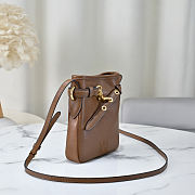 MiuMiu Mini Shoulder Bag Brown-19x4.5x17cm - 5