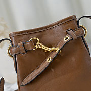 MiuMiu Mini Shoulder Bag Brown-19x4.5x17cm - 2