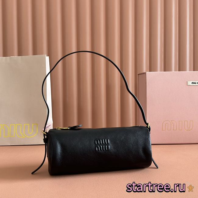 MiuMiu Briarwood Nappa Leather Pouch 002- 22x9x9cm - 1