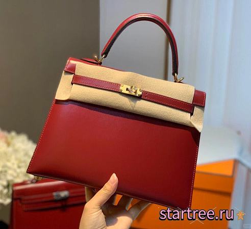 Hermes Kelly 25 Red - 1