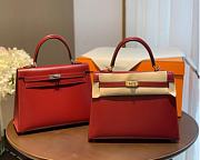 Hermes Kelly 25 Red - 2