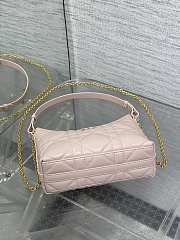 Dior Miss Caro Diorling Mini Bag with Chain Pink-19x17x7cm - 2