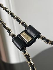 Chanel Backpack, Mesh, shiny lambskin-25*23*13cm - 5